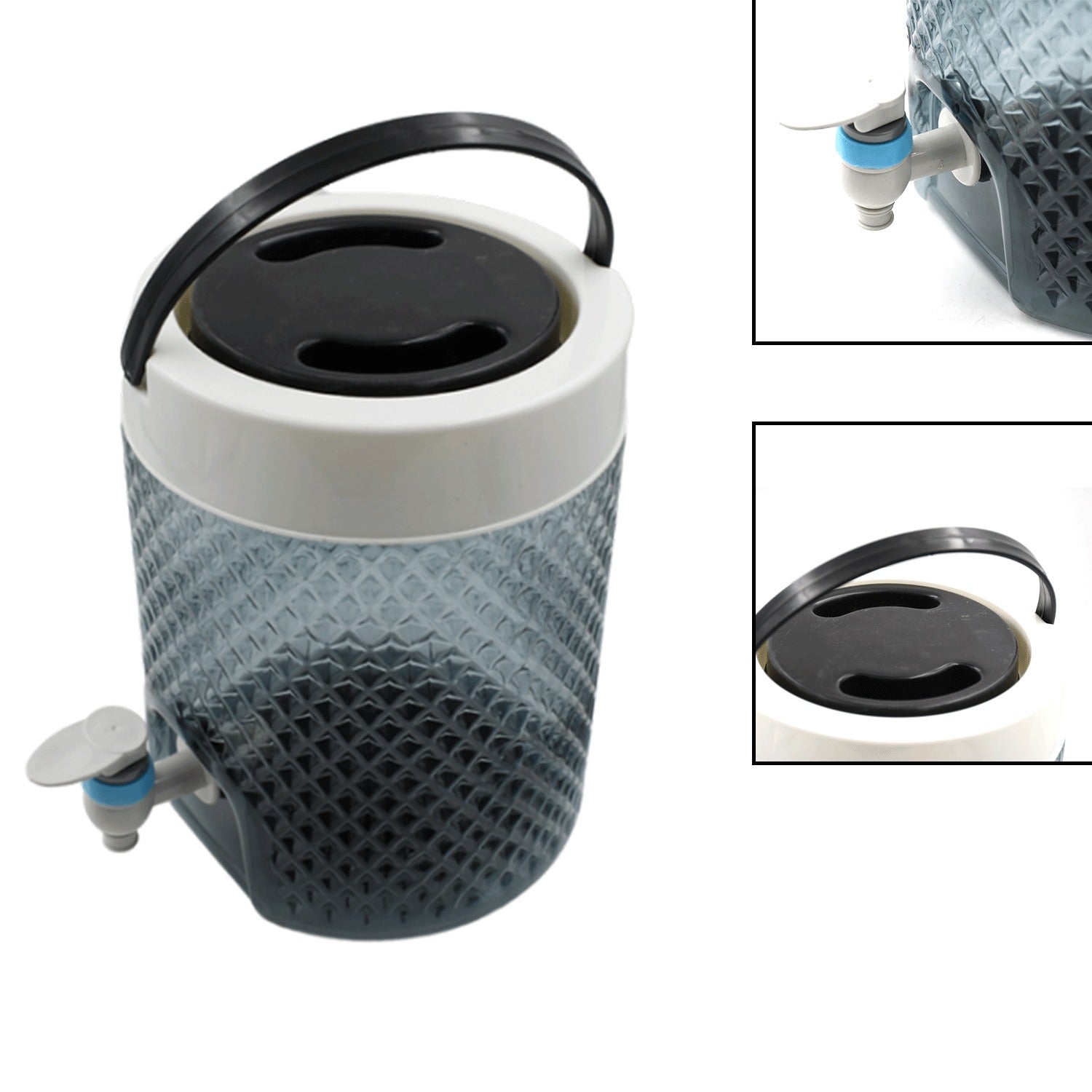 5984 DIAMOND CUT DESIGN PLASTIC WATER JUG TO CARRYING WATER AND OTHER BEVERAGES (4500ML) 5984 DIAMOND CUT DESIGN PLASTIC WATER JUG TO CARRYING WATER AND OTHER BEVERAGES (4500ML)
